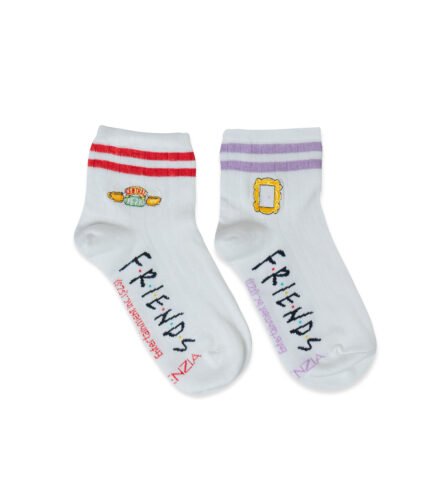 SOWL X BALENZIA FRIENDS CENTRAL PERK & PICTURE FRAME SOCKS FOR WOMEN (PACK OF 2 PAIRS)
